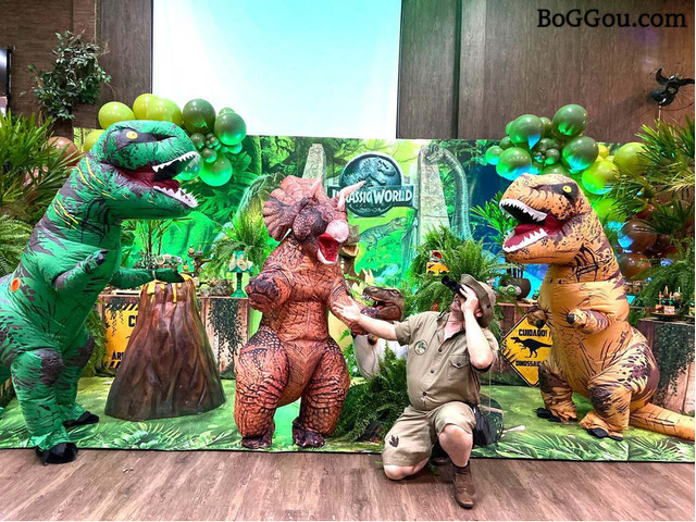 Dinossauros Personagens Vivos Dino Festas Infantil