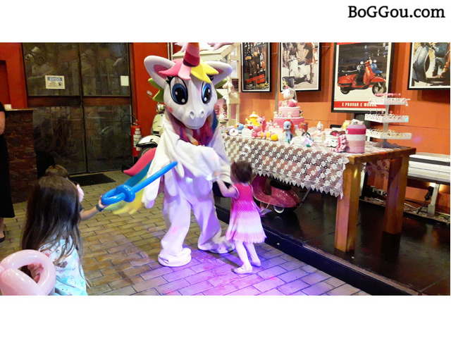 Unicornio cover Personagens Vivos animação Festas Infantil