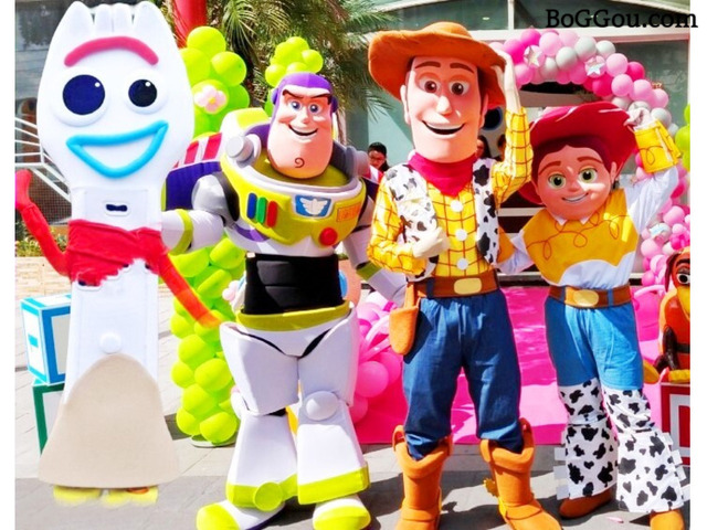 Cover Toy Story personagens vivos Wood Buzz festa infantil