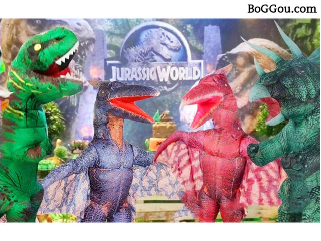 Dinossauros Turma personagens vivos cover festa infantil