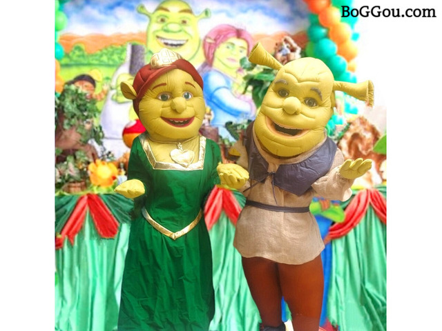 Shrek e Fiona cover personagens vivos festa infantil