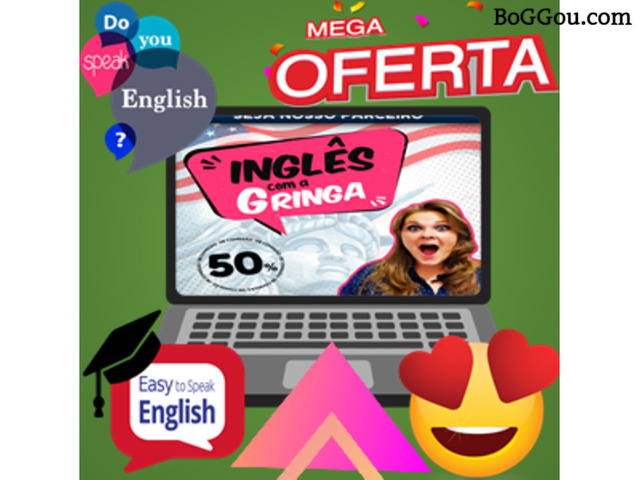Inglês com a Gringa/Oportunidade única para Fluência no Inglês