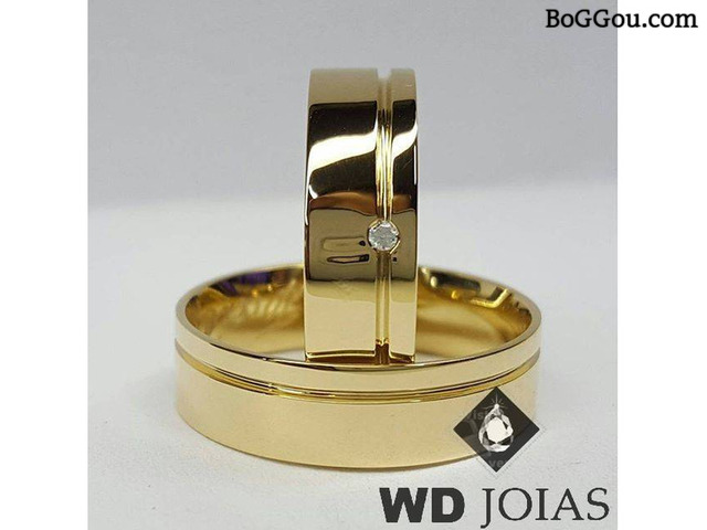 Alianças de moeda antiga para casamento e na WD Joias. Confira!