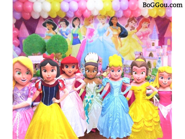 Princesas cover personagens vivos cover festa infantil