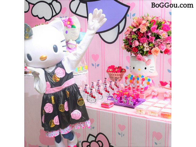 Hello Kitty cover personagens vivos festa infantil
