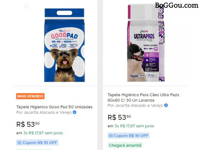 Tapete Higiênico para Gatos e Cachorros melhor preço