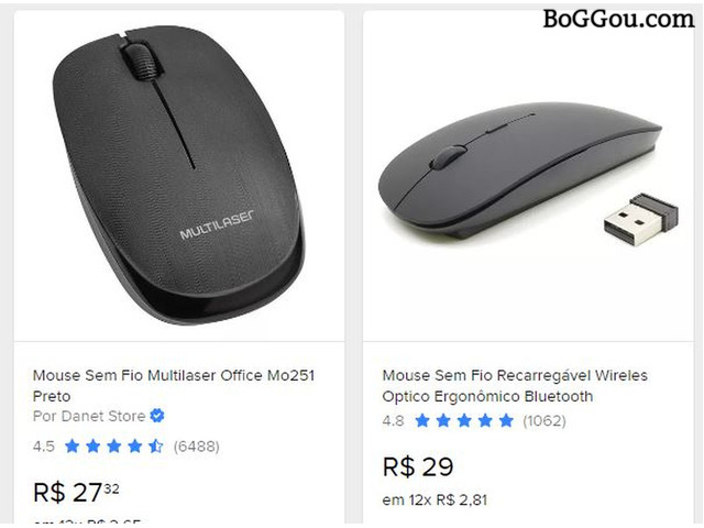 Mouses Sem Fio para PC e Notebook em Oferta