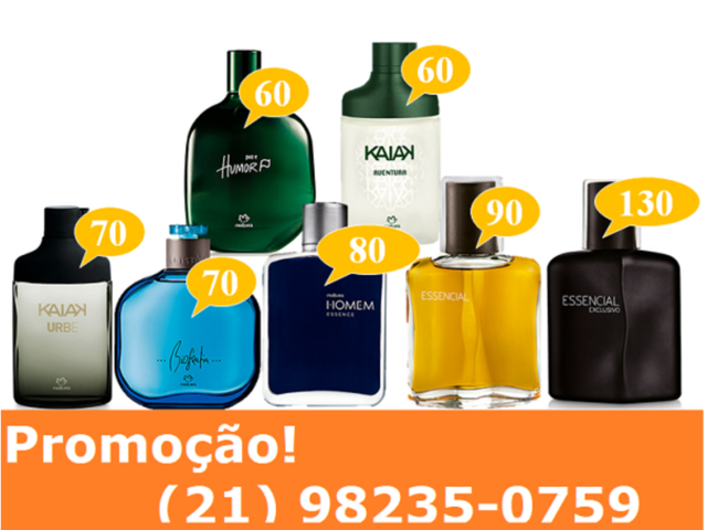 Perfumes Natura em Promoção apartir de 60 reais