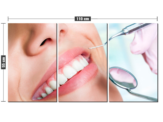 Quadro Decorativo Para Consultório Dentista Odontologia