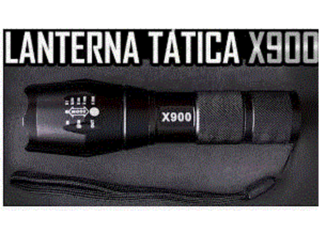 Super LANTERNA Militar X900
