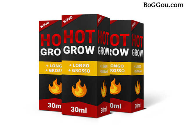 Hot Grow - Gel para crescimento peniano, Aumento Peniano com Hot Grow