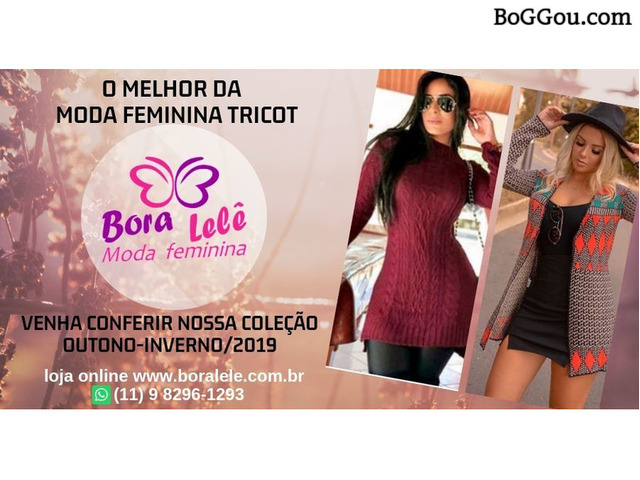 Tricot Moda Feminina Bora Lele