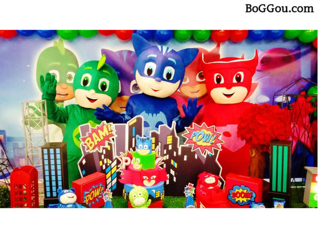 Cover personagens vivos Pj masks cosplay