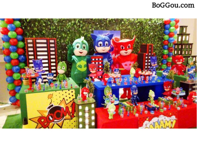 Cover personagens vivos Pj masks cosplay