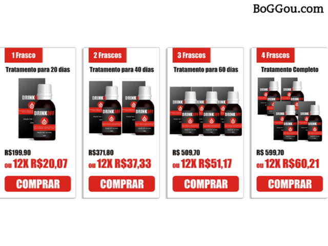 OFERTA! DrinkOFF Onde Comprar IMBATÍVEL 63% Desconto!