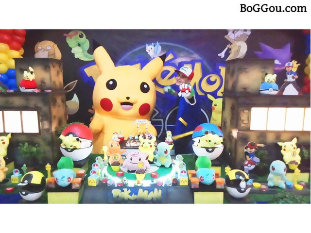 Ash e Pikachu Pokemon cover animação festas infantil