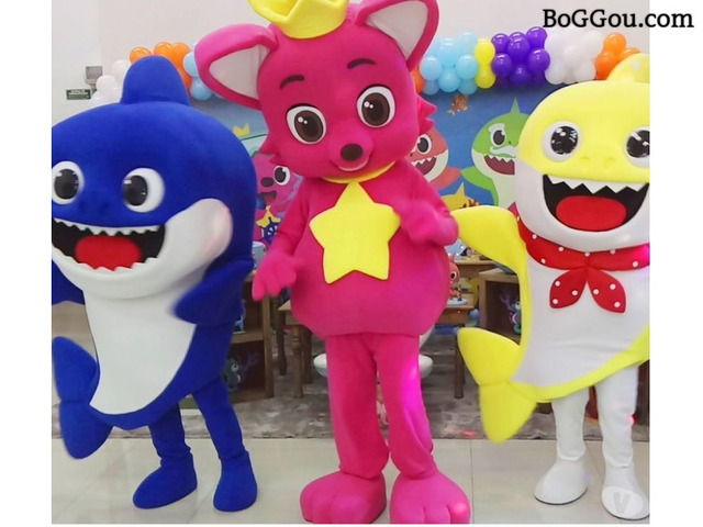 Baby Shark Cover Personagens Vivos Festas Infantil